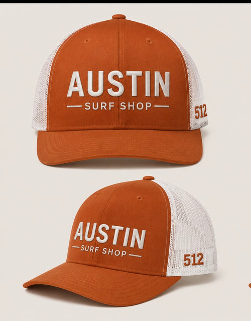 Austin Surf Shop - Richardson 112 ( White / Burnt Orange )