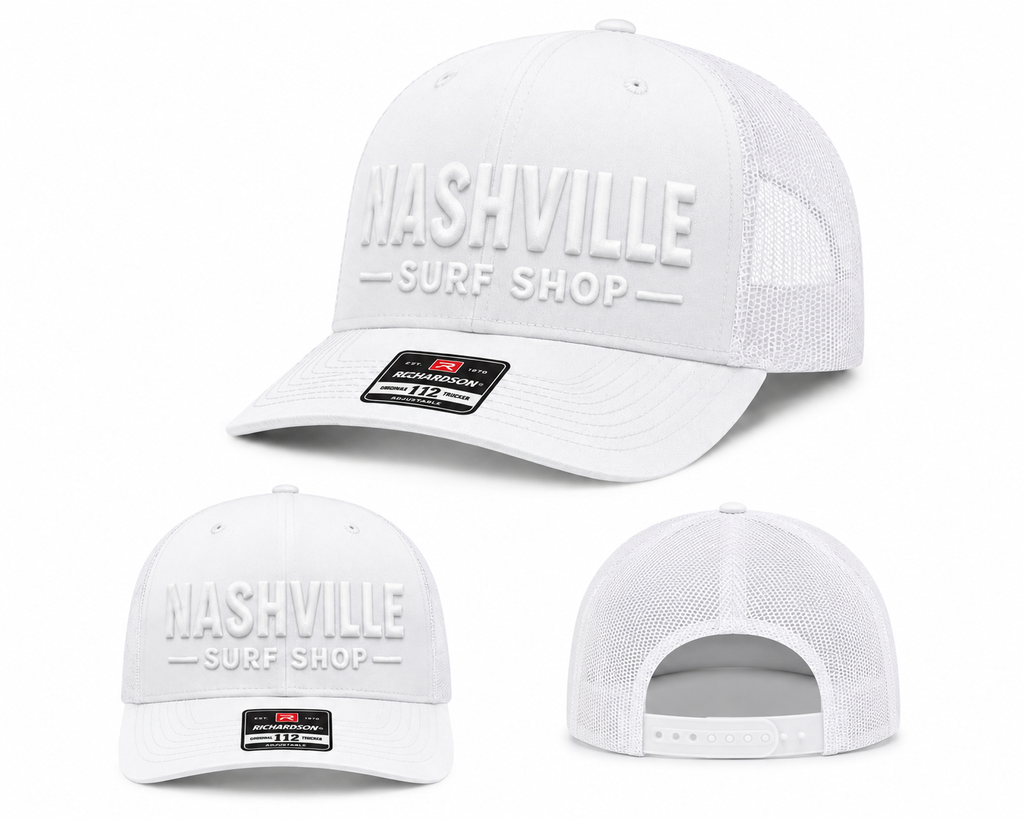 Nashville Surf Shop - Richardson 112 ( White / White )