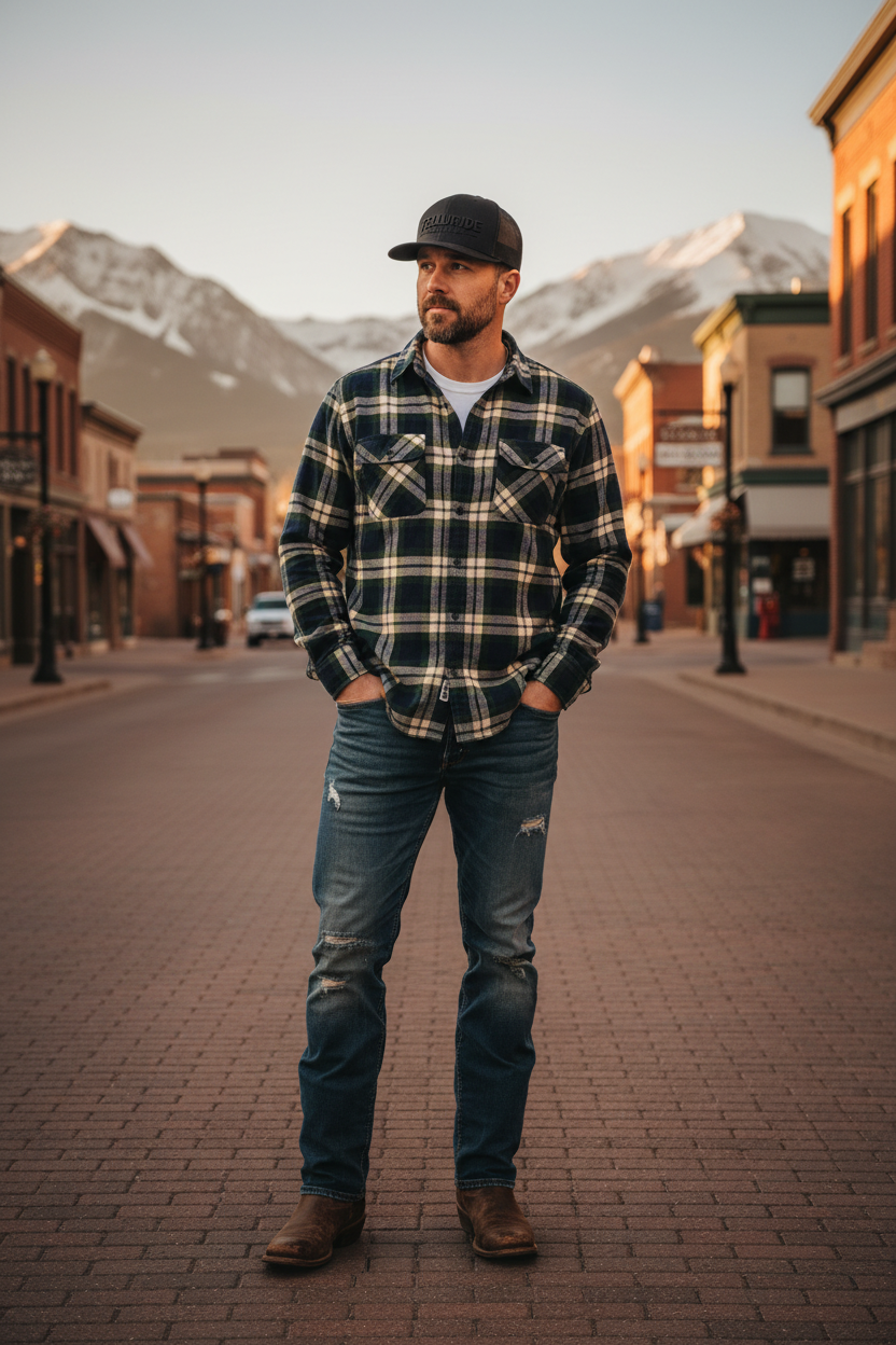 Telluride Surf Shop Hat - Modern Cowboy No Gun